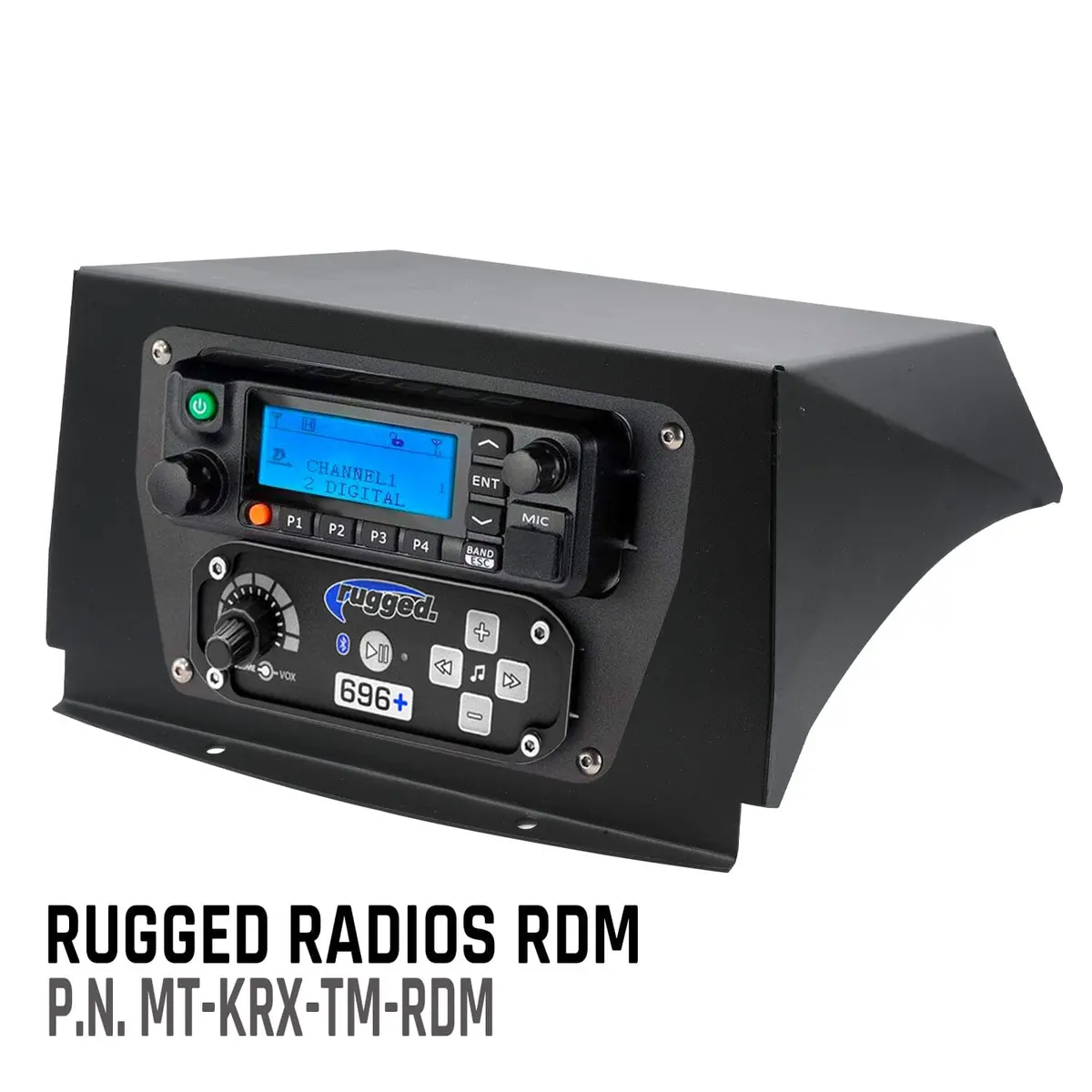 Kawasaki Krx Multi Mount (Top Mount) Kit For Kenwood Radio And Intercom 1