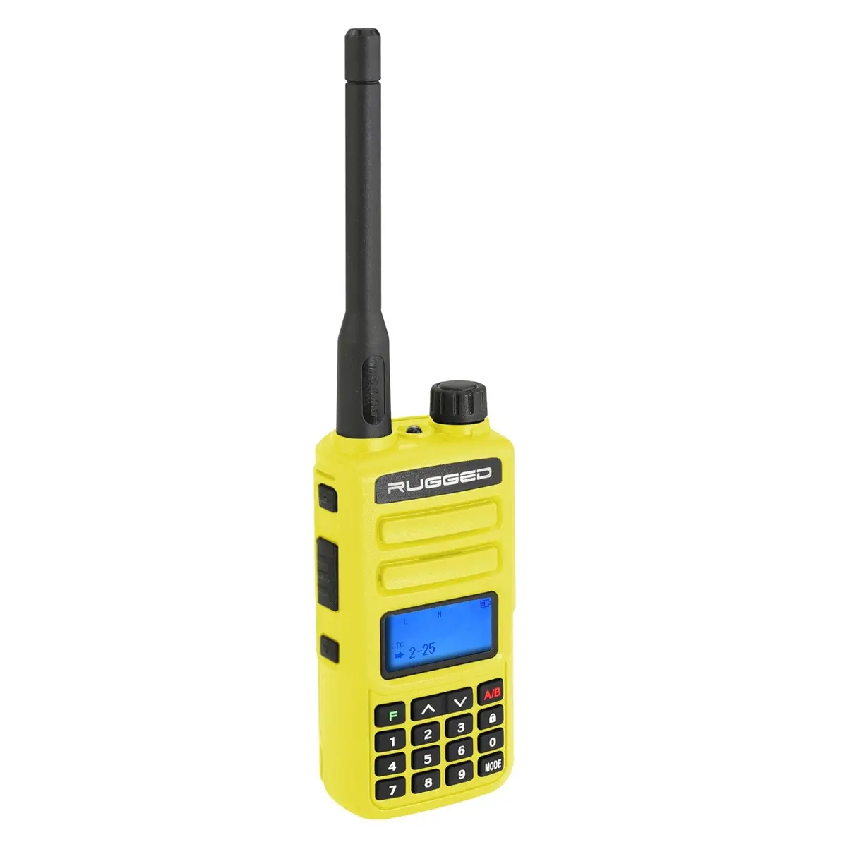 Rugged Gmr2 Gmrs/Frs Handheld Radio - High Visibility Safety Yellow 1