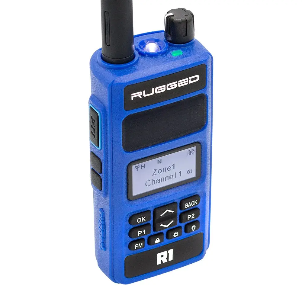 Rugged Handheld 5W Dual Band Digital/Analog Radio 1