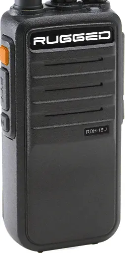 Uhf Analog & Digital 5-Watt Handheld Radio 32 Channels (16 Analog & 16 Digital) 1