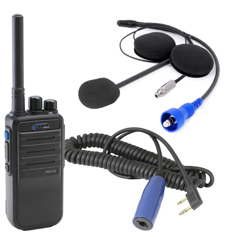Single Seat Kit With Digital Radio And Helmet Kit (Uhf) 1