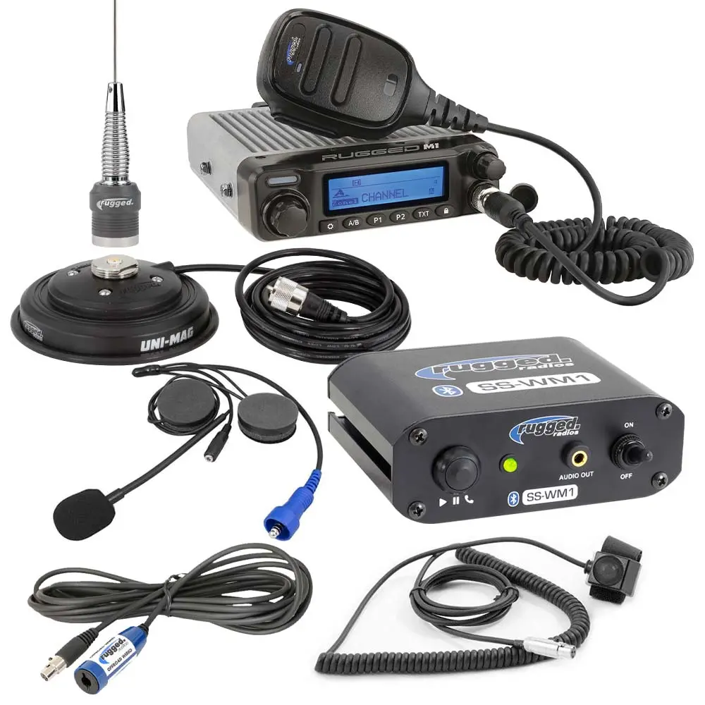Ss-Wm1 Single Seat Kit With Digital Radio And Behind The Head Headset [Btu] 1