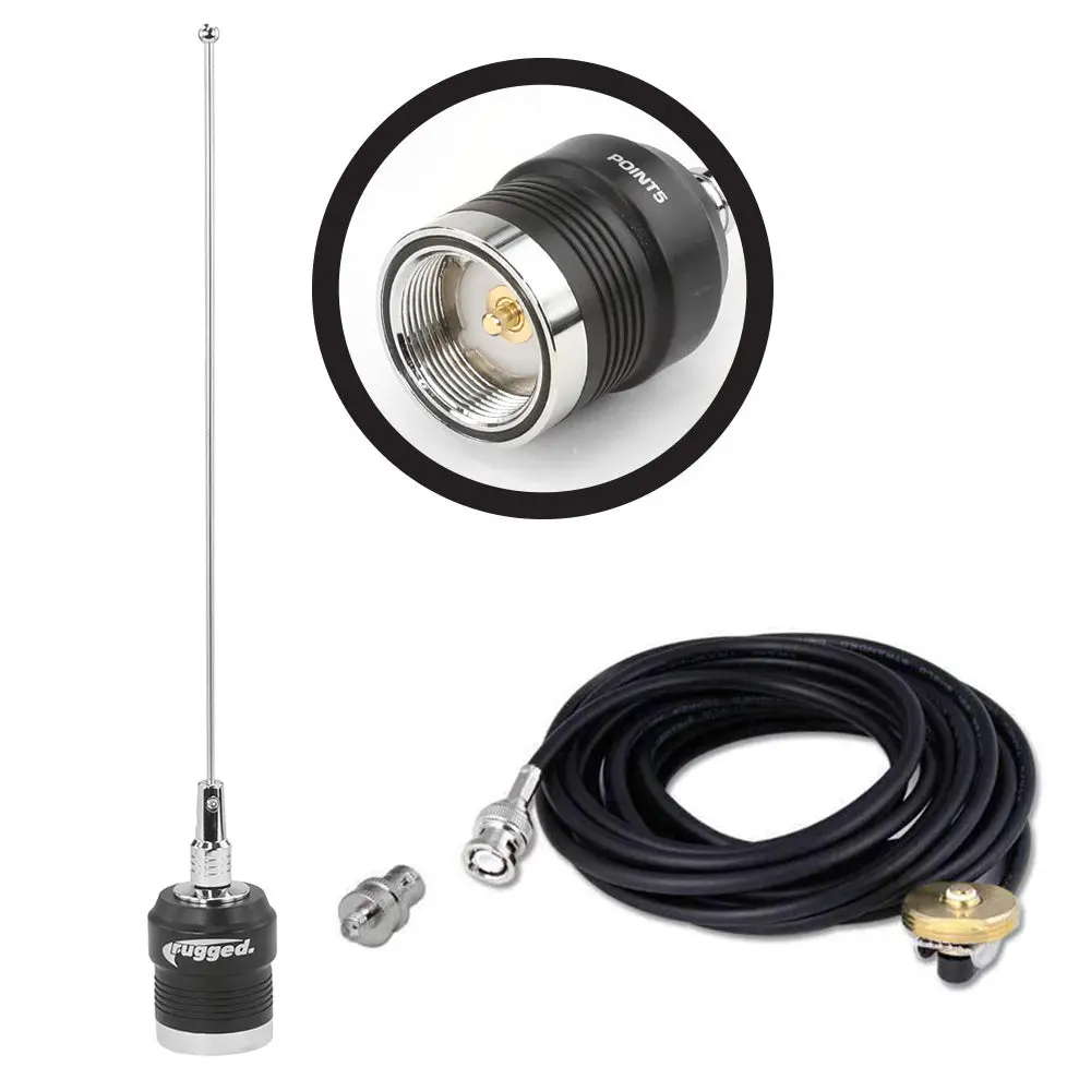 Uhf External Antenna Kit For Icom Handheld Radios (Uhf 450 - 470 Mhz) 1