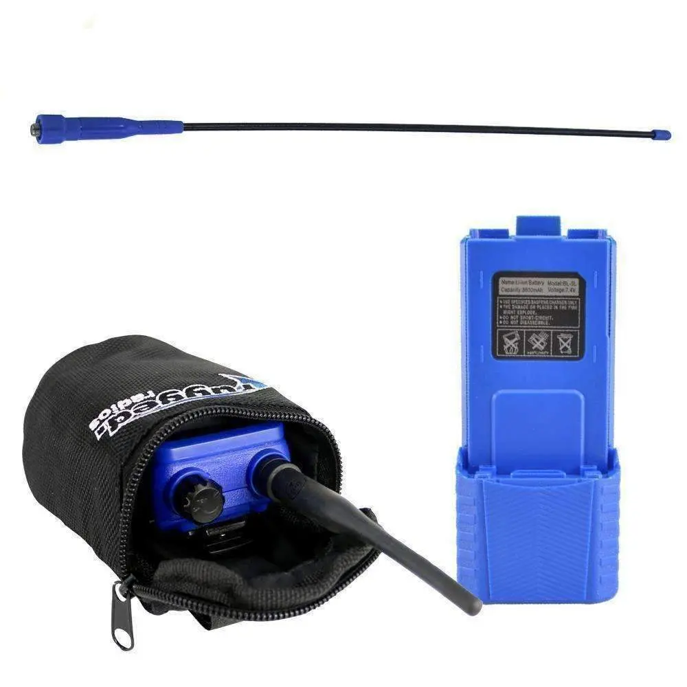 V3 / Rh5r Long Range Upgrade Kit - Xl Battery, Go Further Antenna, And Radio Bag 1