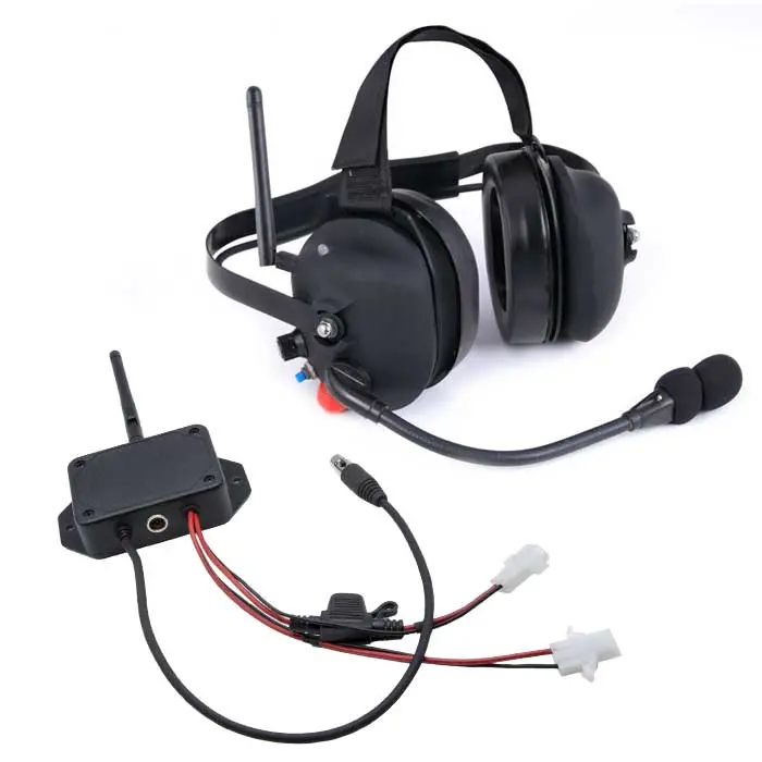 Wireless Behind The Head (Bth) Headset Conversion To Rugged Intercoms (Offroad Wired) 1