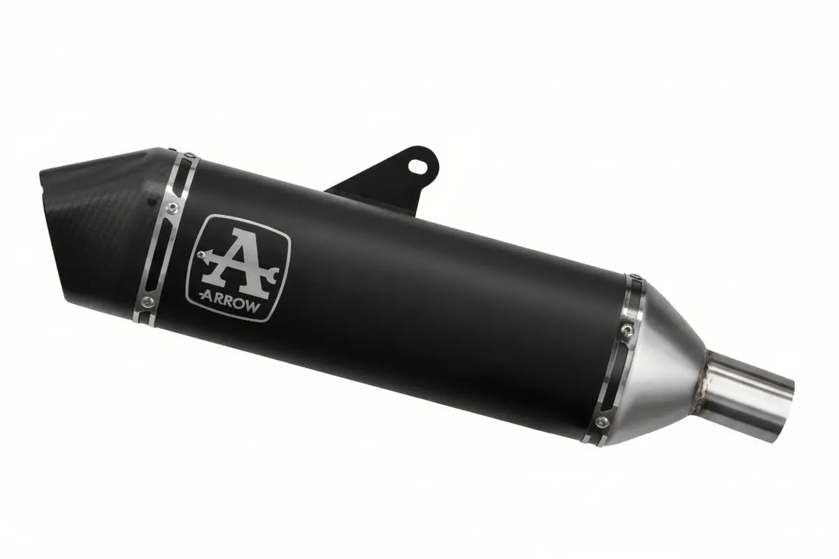 In Stock  72005Van Arrow Veloce Racing Slip-On Exhaust For Sidebags For Triumph  Tiger 850 20-24 /900 20-23 1