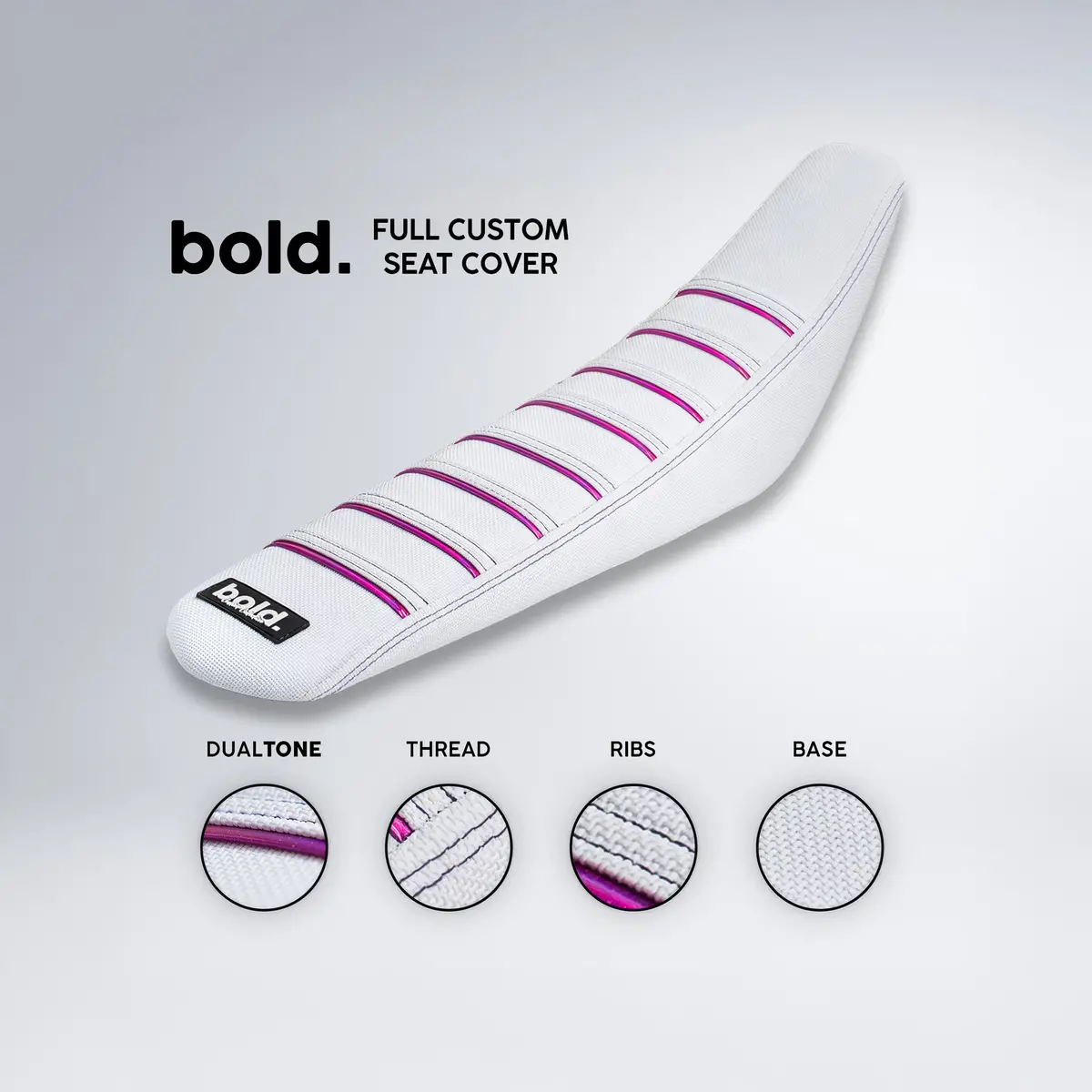 Bold. Full Custom Seat Cover 1