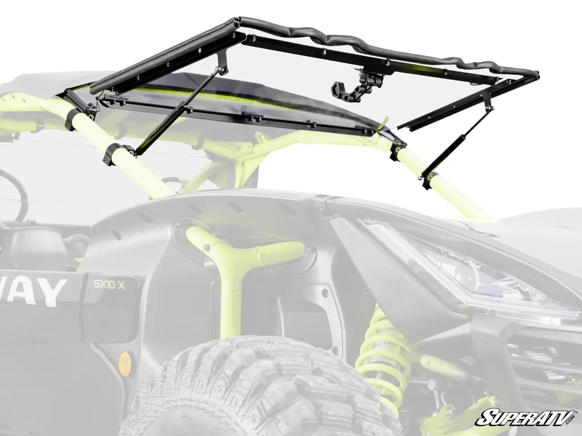 Segway Villain Scratch-Resistant Flip Windshield 1