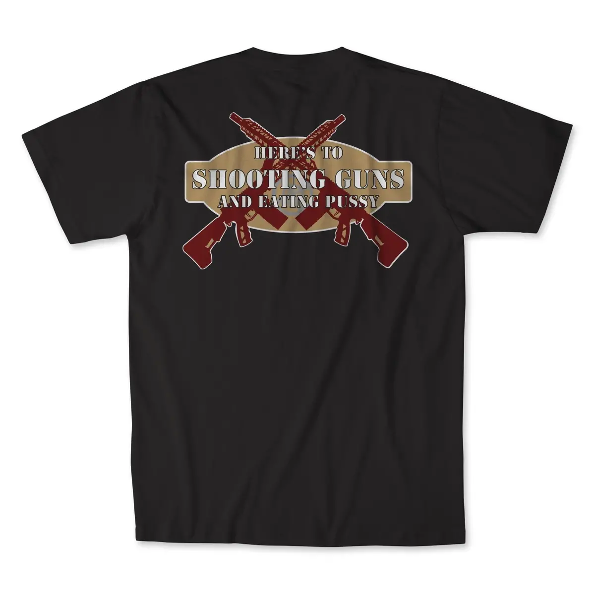 Shooting Guns Tee - Black 1