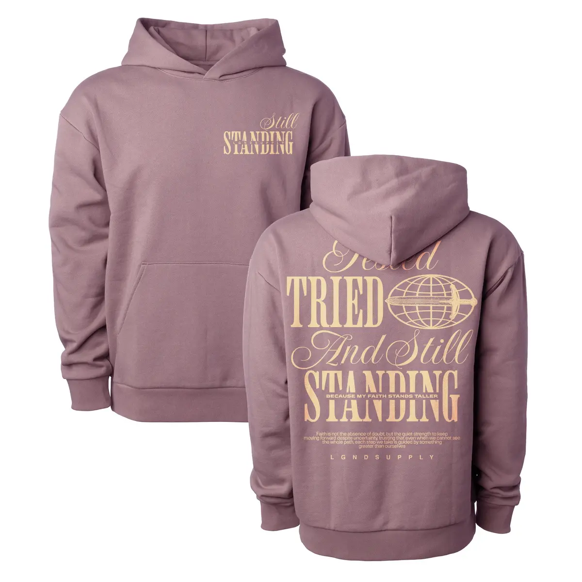 Still Standing Oversized Hoodie 1
