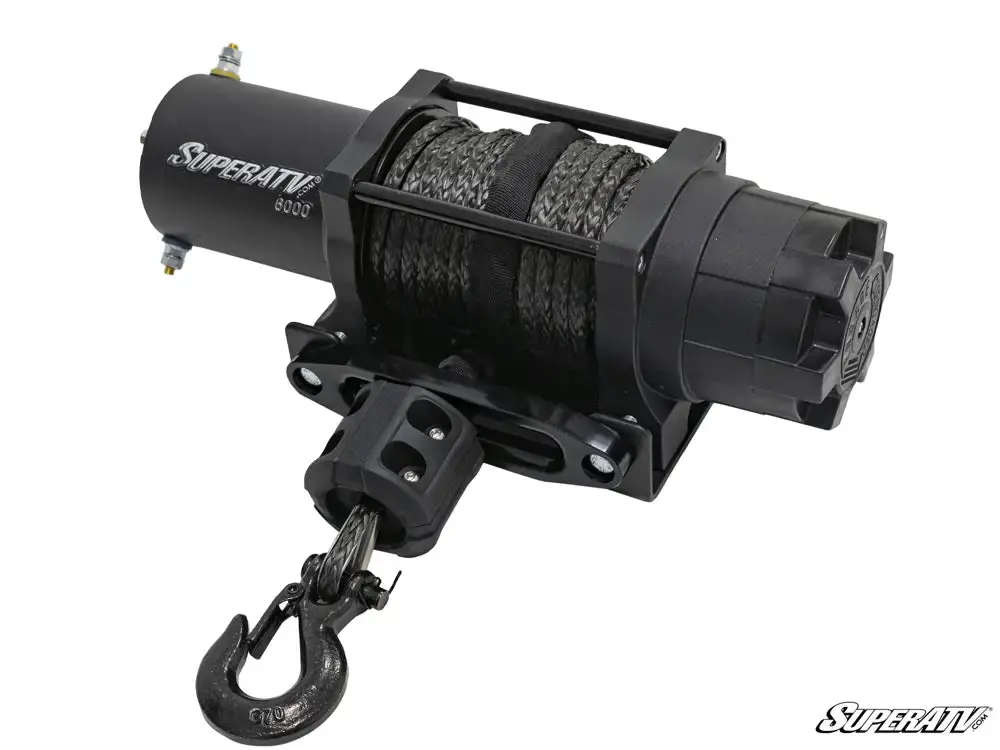 6000 Lb. Utv-Atv Winch (With Wireless Remote & Synthetic Rope) 1