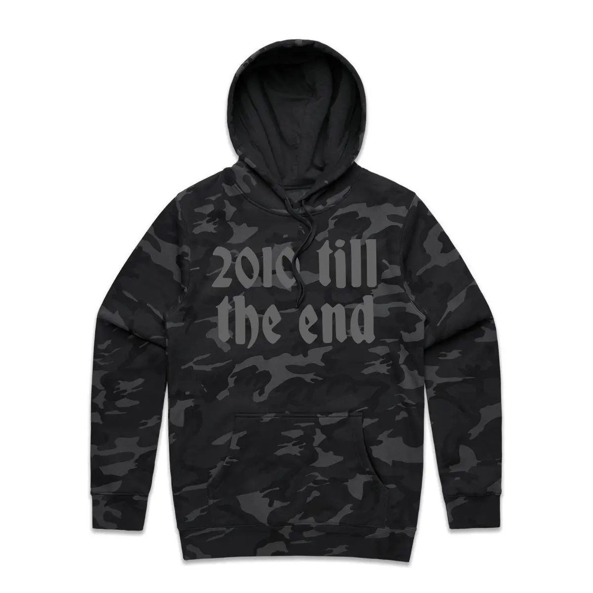 Till The End Hoodie / Black Camo 1