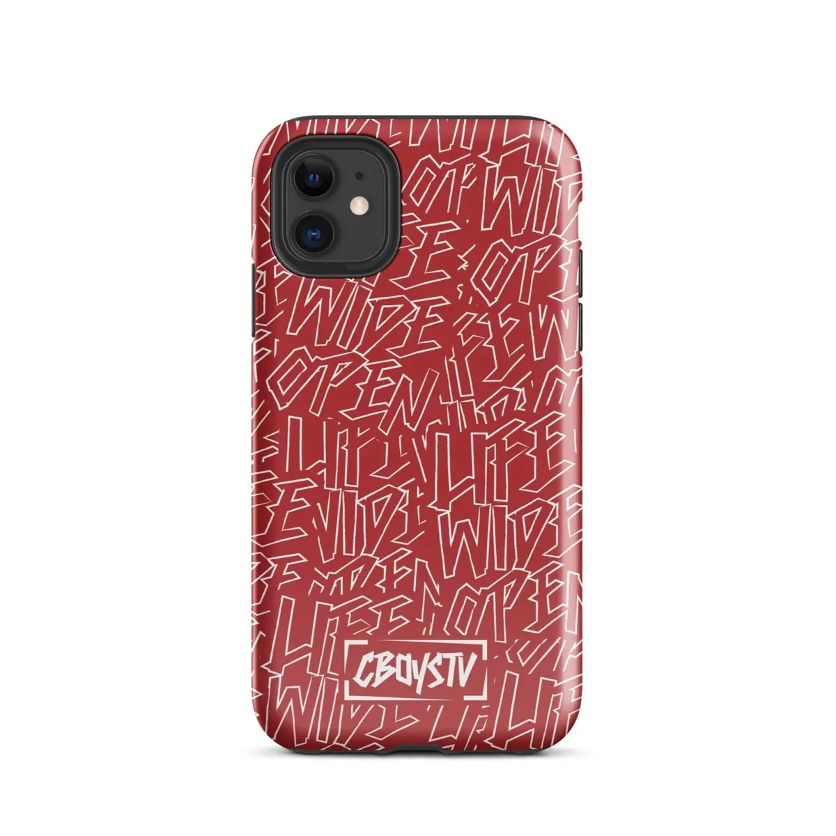 Red Skatterbrain Tough Case For Iphone® 1
