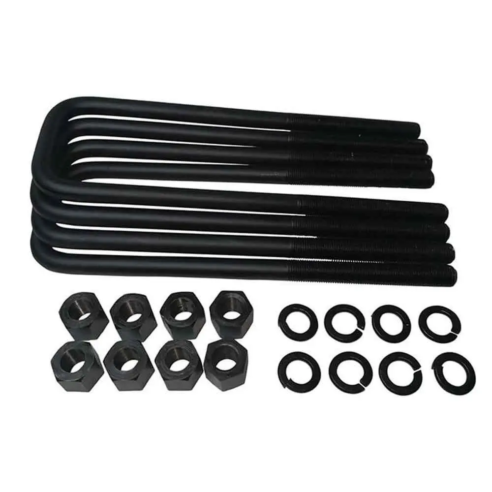 10-Inch Square Rear Lift U-Bolts For Toyota Tundra 1