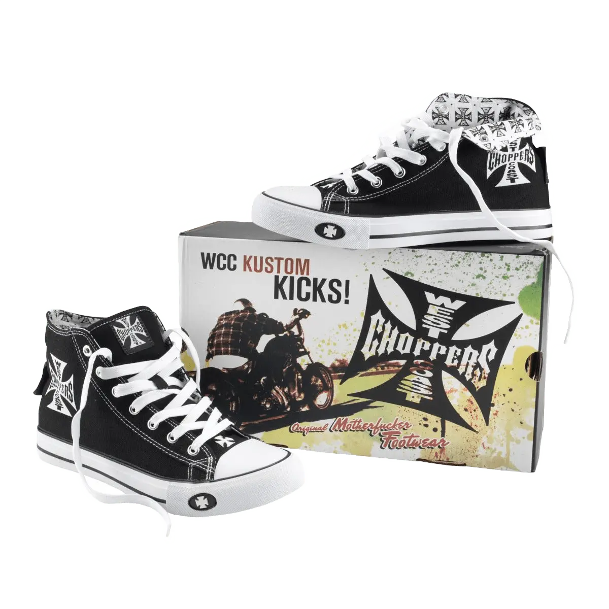 Warrior Hi-Tops - Black 1