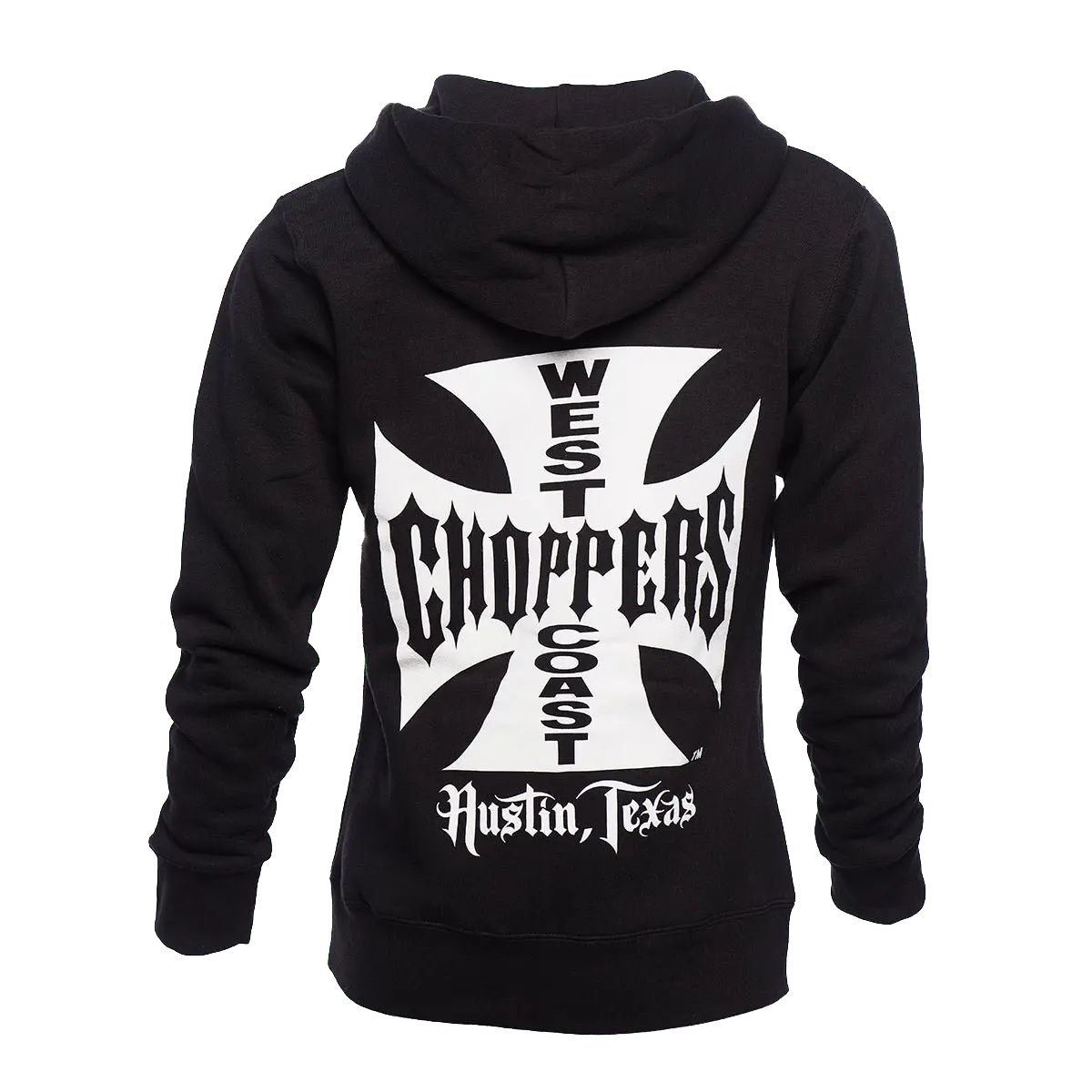 Wcc Ladies Classic Logo Zip Hoody - Black 1