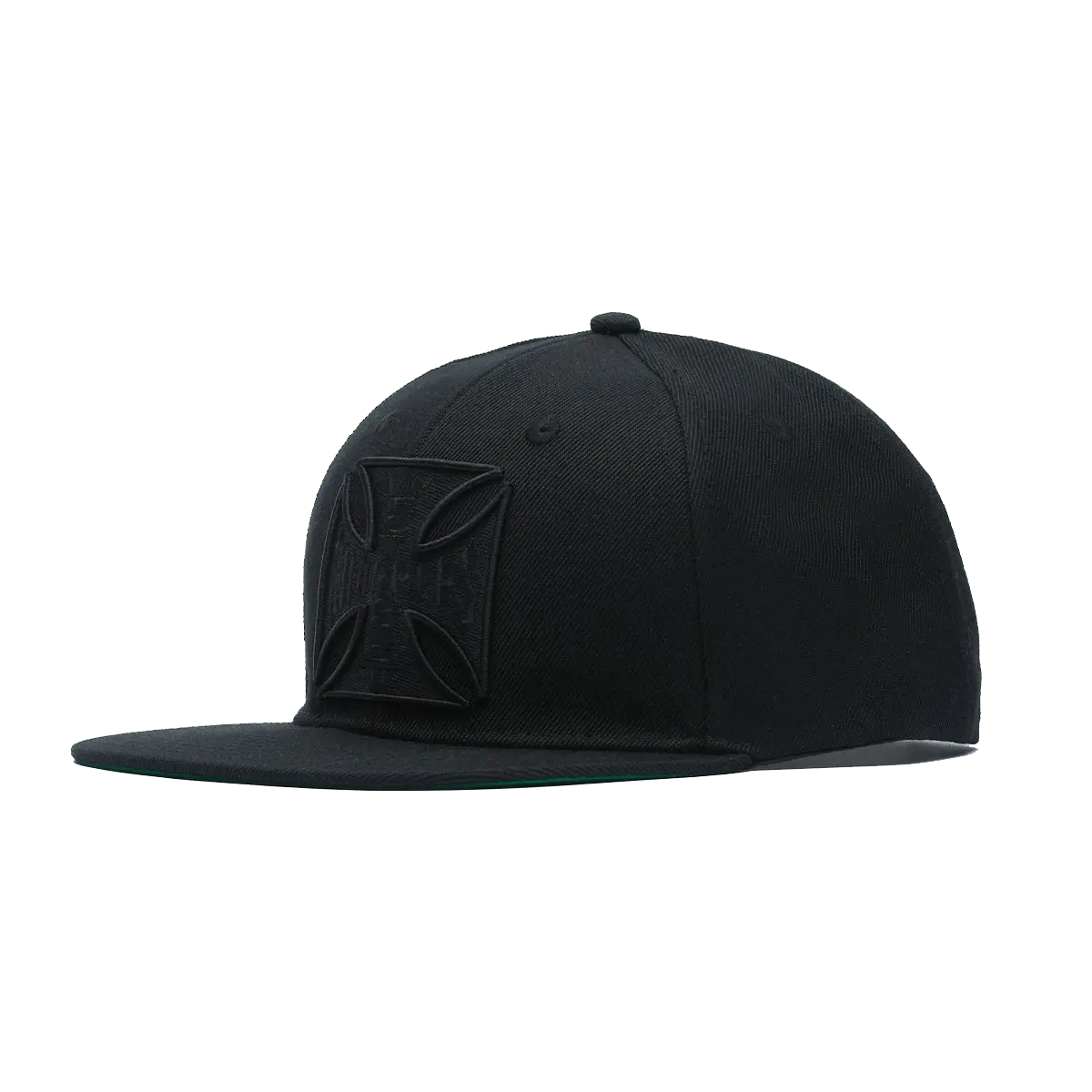 Wcc - Tone To Tone Cross Hat - Black - One Size 1