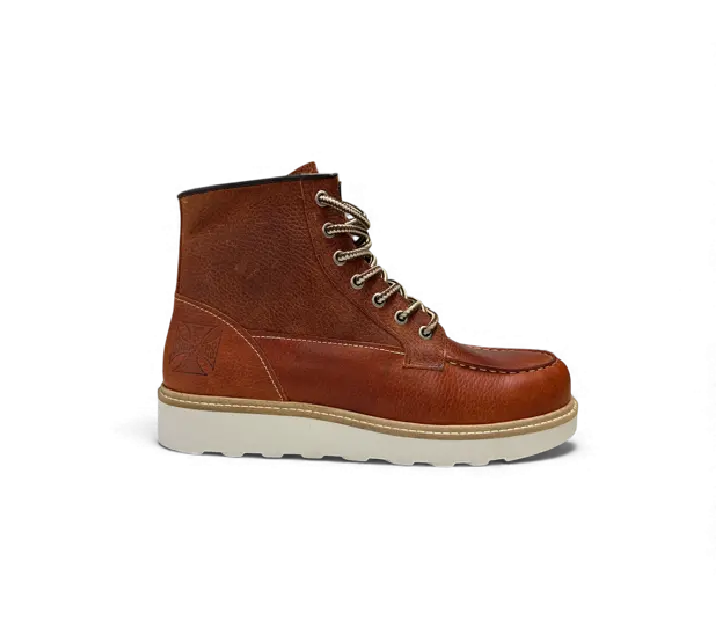 Wcc Rigid Leather Boots - Tumble Brown 1