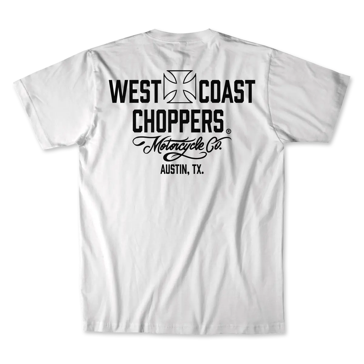 West Coast Choppers Motorcycle Co. Tee - White 1