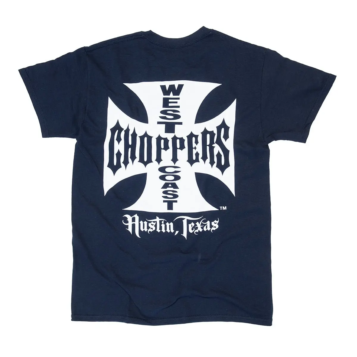 West Coast Choppers Og Classic Atx Tee - Navy 1