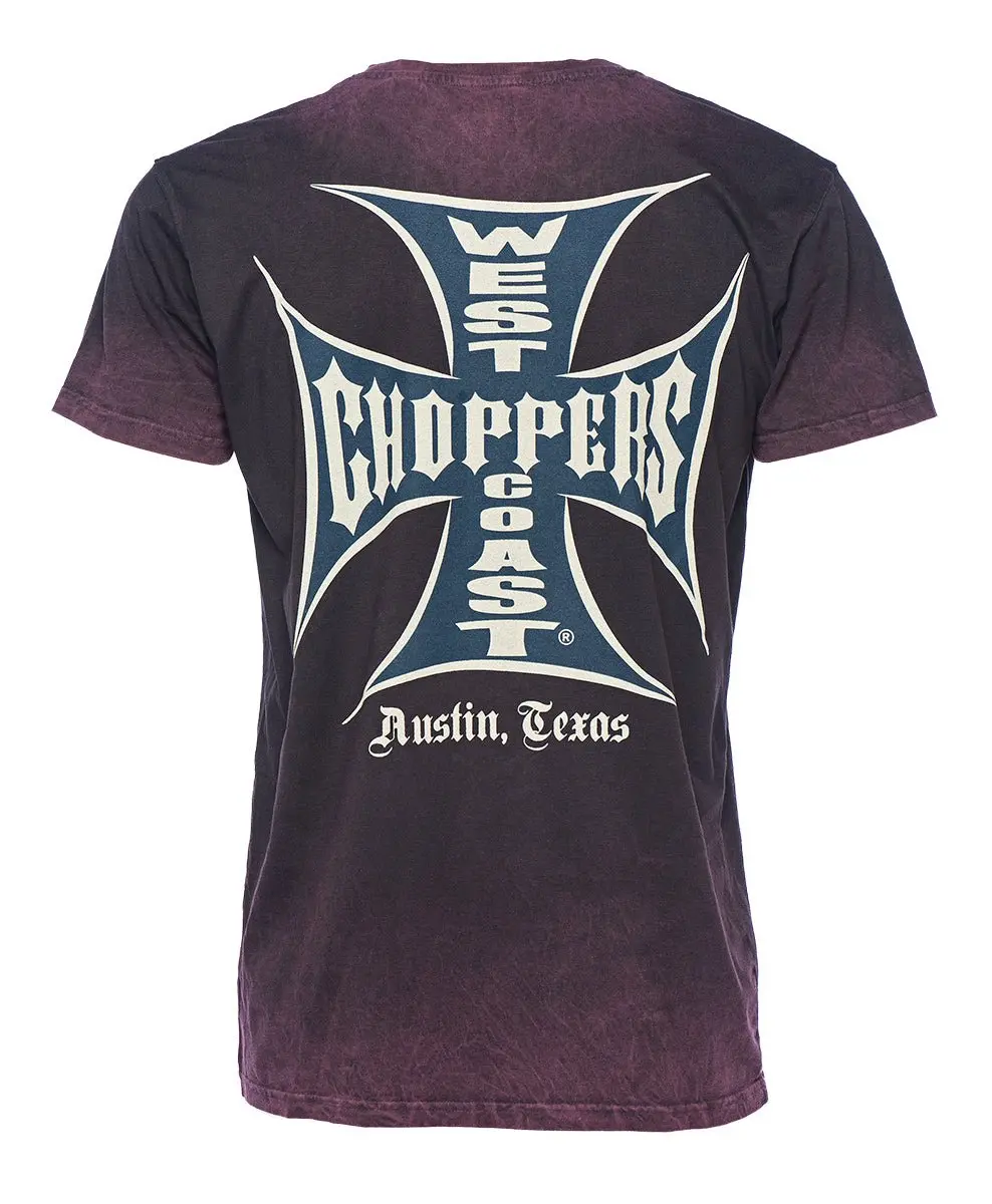 West Coast Choppers Og Classic Tee - Vintage Bordeaux 1