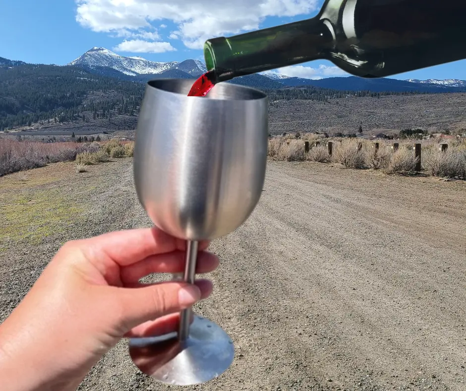 Tire Table Wine Glasses - 18 Oz 1