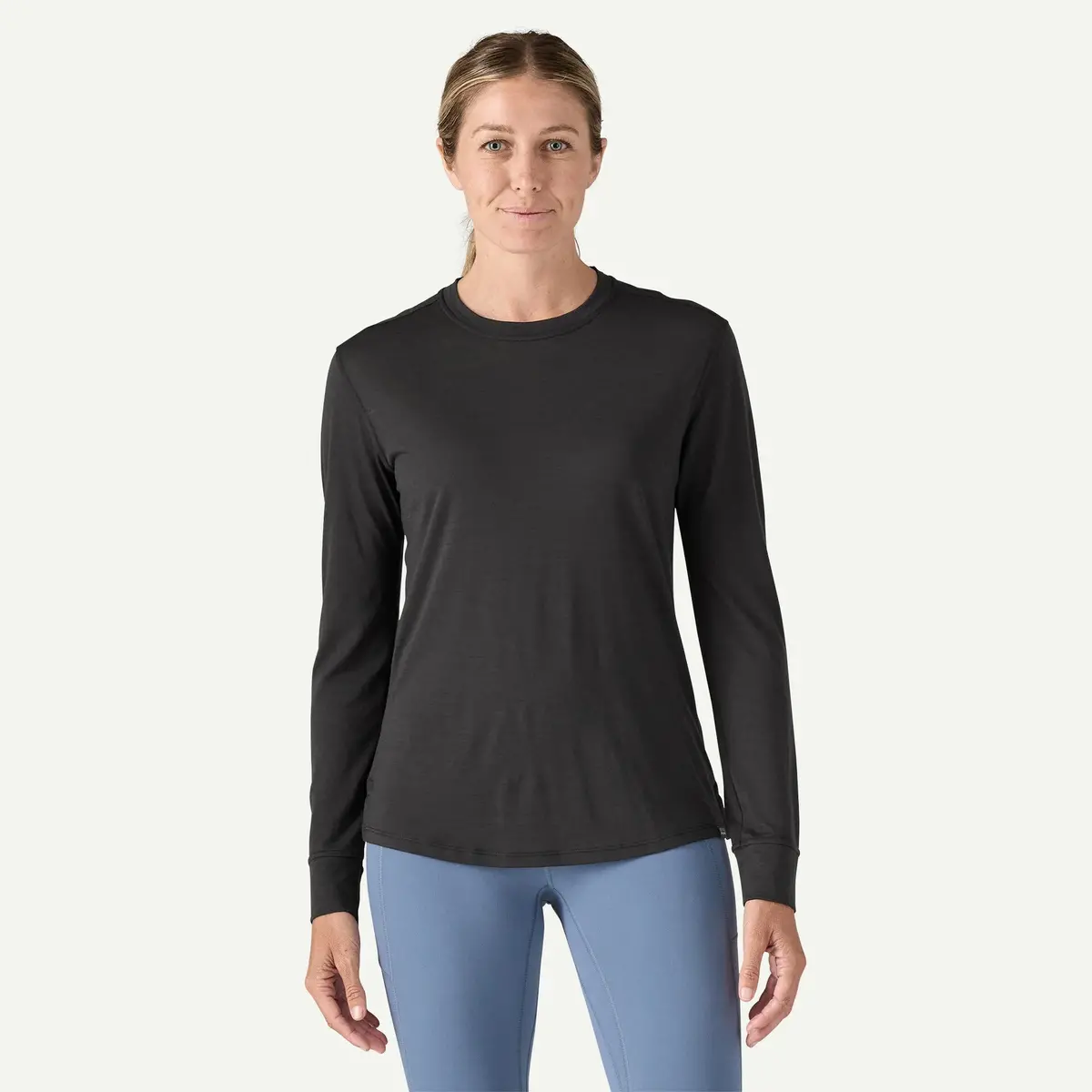 Women's Long-Sleeved Capilene Cool Merino Blend Shirt 1