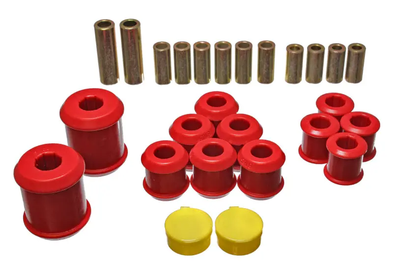 Energy Suspension Red Rear Control Arm Bushings For 1995–1999 Mitsubishi Eclipse Fwd And Awd 1