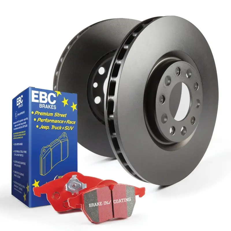 Ebc Redstuff Brake Pad And Rk Rotor Kit – High-Performance Street And Track Package 1