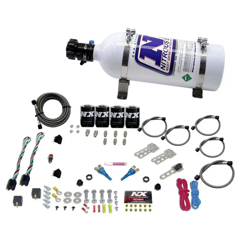 Nitrous Express Dual-Stage Efi Nitrous System For Dodge – 50–150 Hp Per Stage, Includes 5-Lb Bottle 1