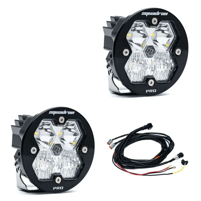 Baja Designs Squadron-R 2.0 Pro Led Driving/Combo Light Kit (Pair) 1