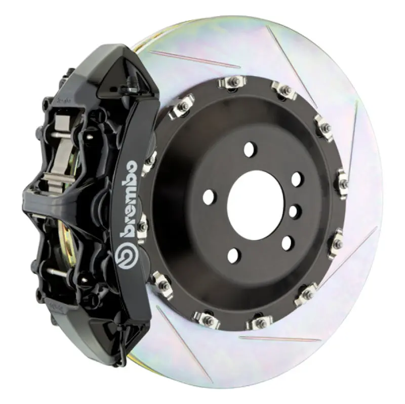 Brembo Gt Big Brake Kit For 2006–2013 Audi S350 – Front 6-Piston Calipers With 405X34Mm Two-Piece Slotted Rotors 1
