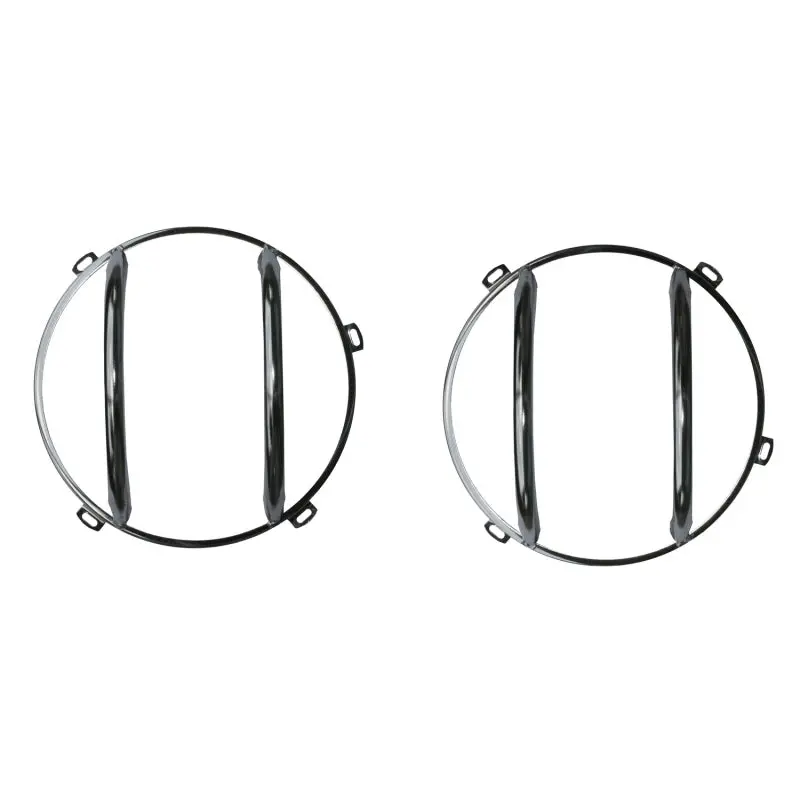 Rugged Ridge Euro-Style Stainless Steel Headlight Guards For 2007–2018 Jeep Wrangler Jk 1
