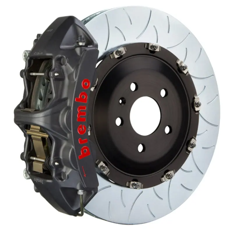 Brembo Front Gts Big Brake Kit For 2007–2013 Bmw X5 – 405X34Mm Slotted Two-Piece Rotors, 6-Piston Calipers 1