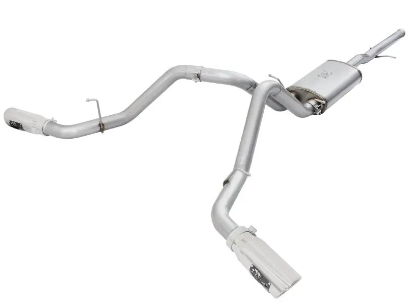Afe Mach Force-Xp 3-Inch Stainless Steel Cat-Back Exhaust System – 2014–2015 Gm 1500 Trucks With 4.3L/5.3L Engines, Dual Split Design & Polished Tip 1