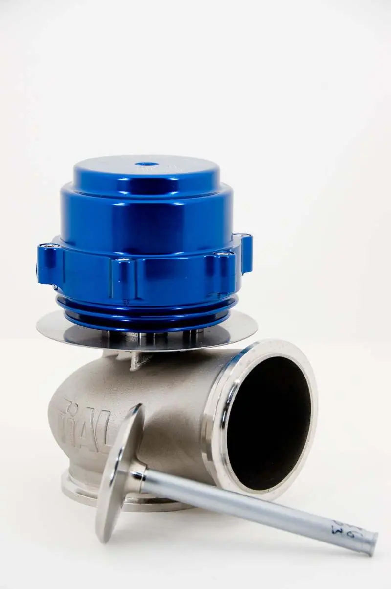 Tial Sport V50 50Mm Wastegate – 0.95 Bar (13.78 Psi), Blue Anodized 1