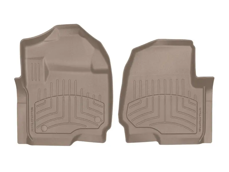 Weathertech Front Floorliner Hp – Custom-Fit For 2017–2020 Ford Fusion, Tan Color 1