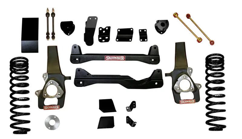 Skyjacker 4-Inch Lift Kit Compatible With 2012–2015 Ram 1500 And Ram Ecodiesel 1
