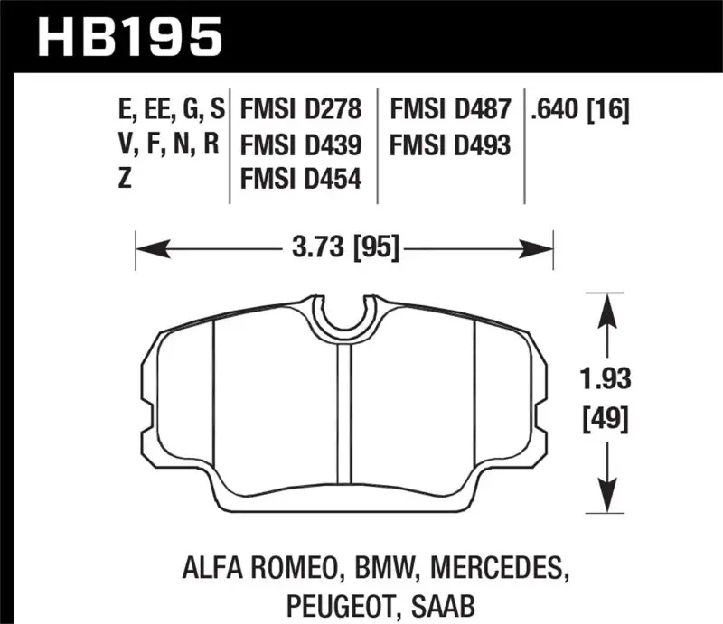 Hawk Dtc-70 Race-Derived Front Brake Pads For 1987–1991 Bmw 325I 1