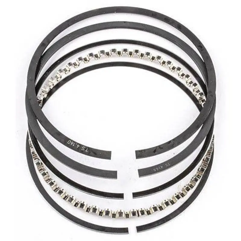 Mahle Cast Top Compression Ring Set – 3.8100″ Bore × 5/64″ Thickness, Plain Finish (48-Piece Bulk) 1