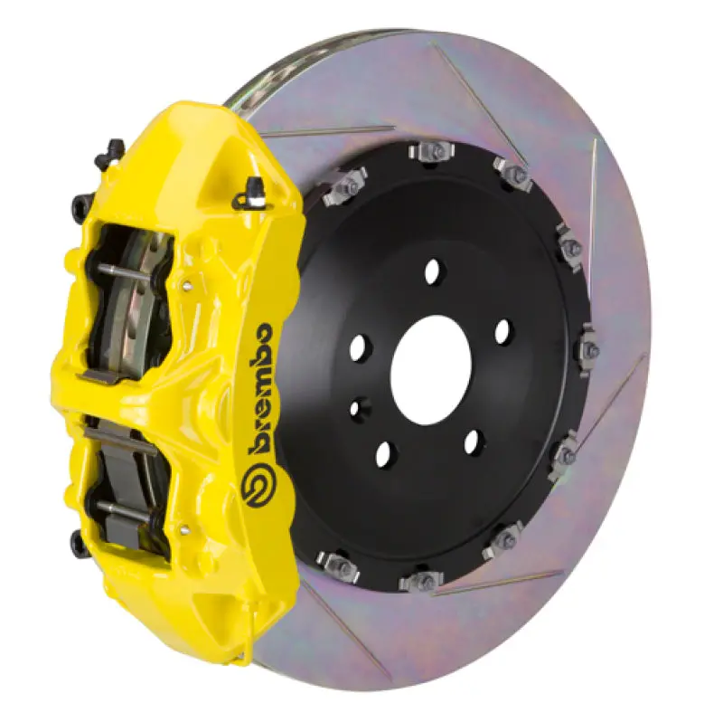 Brembo Front Gt Big Brake Kit For 2003–2016 Rolls-Royce Phantom Sedan/Coupe – 405X34Mm Slotted Two-Piece Rotors, 6-Piston Calipers 1