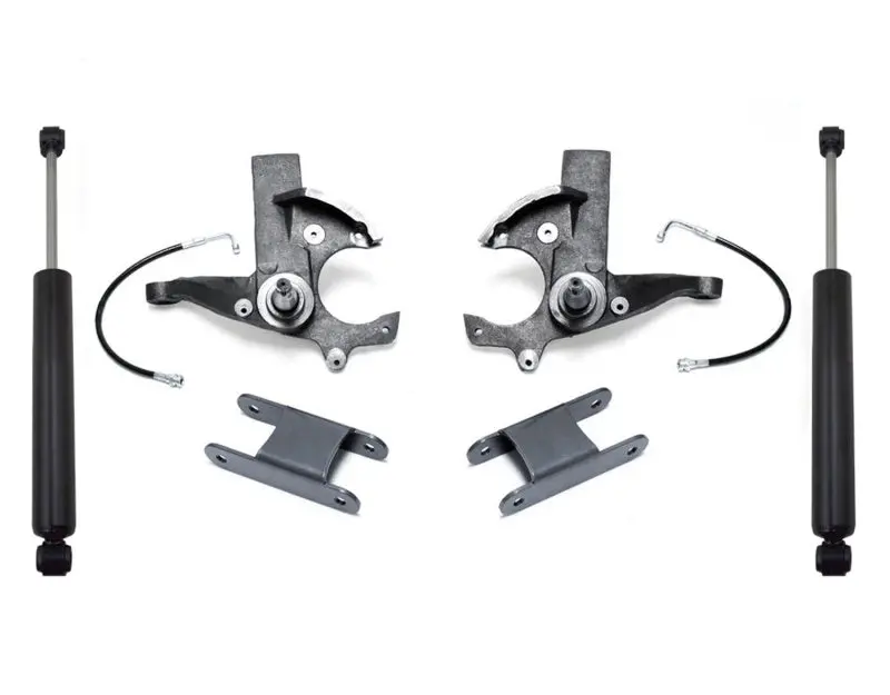 Maxtrac 3-Inch Front / 1-Inch Rear Spindle Lift Kit For 1982–2004 Chevrolet S-10 2Wd 1
