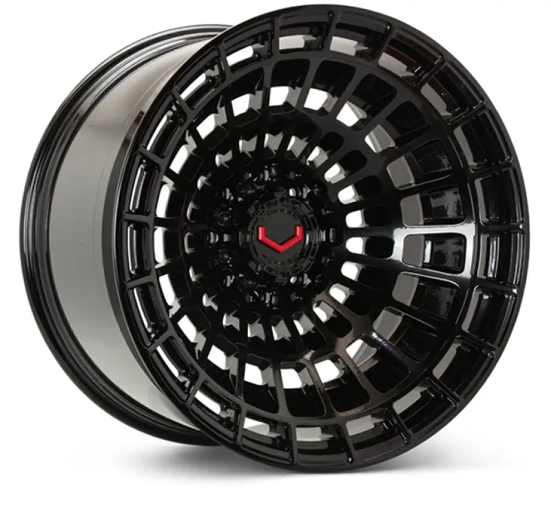 Vossen Lcx-04 24X10 - 8X165.1 - Et+15 - Deep - 125.1 - Gloss Black Wheel 1