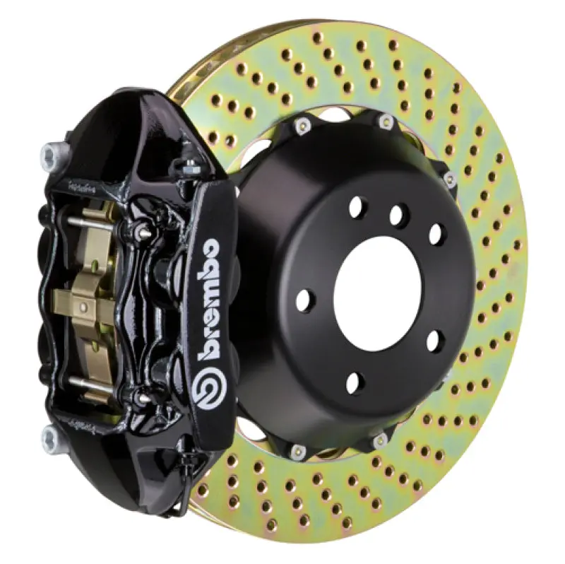 Brembo Gt Big Brake Kit – Rear, 4-Piston Calipers With 380X28Mm Drilled Two-Piece Rotors For 2007–2013 Bmw X5 1