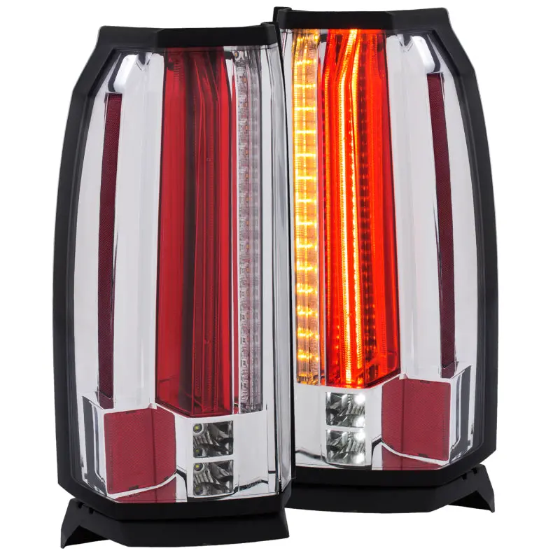 Anzo Led Taillight Assembly For 2015–2017 Gmc Yukon & Yukon Xl – Chrome Finish 1