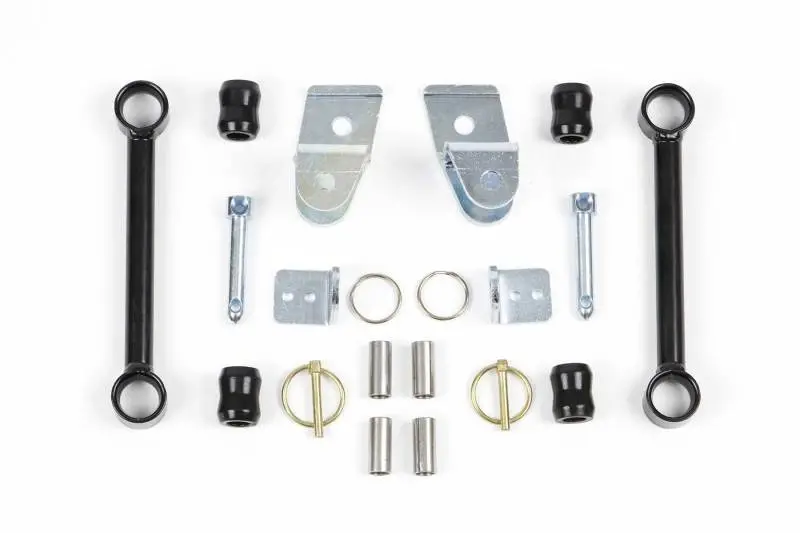 Fabtech Front Sway Bar End Link & Disconnect Kit For 2007–2018 Jeep Jk 4Wd – Supports 3–5" Lift 1