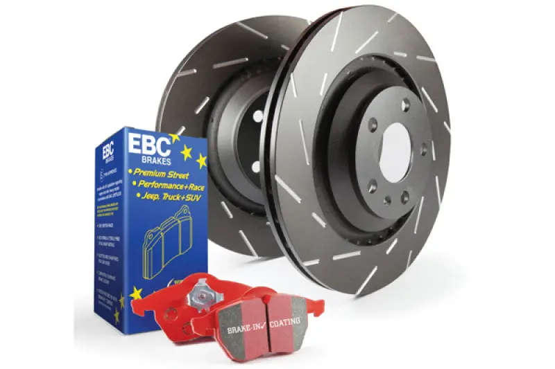 Ebc S4 Brake Kit – Redstuff Pads And Usr Drilled & Slotted Rotors 1