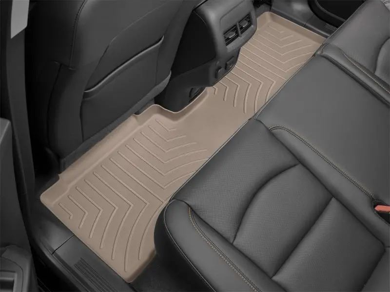 Weathertech Rear Floorliner For 2020+ Mercedes-Benz Gls-Class – Tan, Custom-Fit All-Weather Protection 1