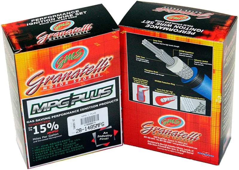 Granatelli High-Performance Ignition Wire Set For 2005–2009 Ford Five Hundred & Fusion (3.0L Dohc V6) 1