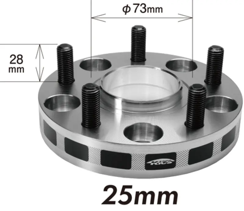 Project Kics Wide-Tread Wheel Spacers – 12Mm × 1.5Mm Thread, 5X139.7, 25Mm Thickness, 4Wd Compatible 1